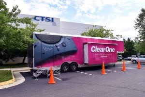 ClearOne Connection Tour Trailer at CTSI