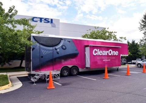 ClearOne Connection Tour Trailer at CTSI